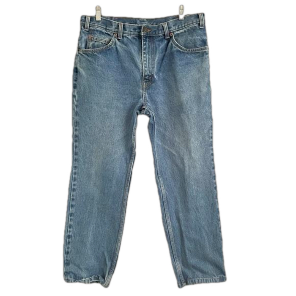Vintage Y2K Levi's Orange Tab High-rise Straight Jeans - 34x26"